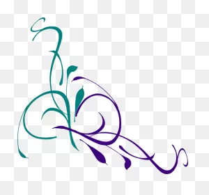 Floral Swirl Clip Art - Flowers - Download Vector Clip Art Online ClipartFlare.com 