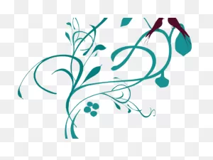 Blue Flower Clipart Flowering Vine - Png Download - Full Size ClipartFlare.com 