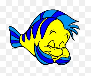 Disney Flounder Clipart - ClipartFlare