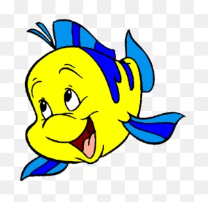 Flounder Clip Art 2 | Disney Clip Art Galore