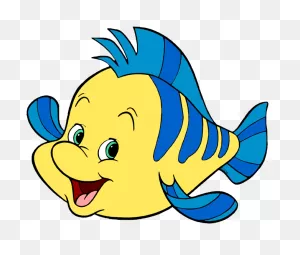Flounder Clip Art | Disney Clip Art Galore