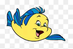Flounder Clip Art | Disney Clip Art Galore