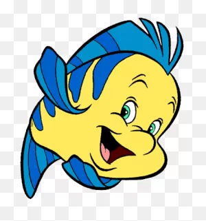 Flounder Clip Art | Disney Clip Art Galore