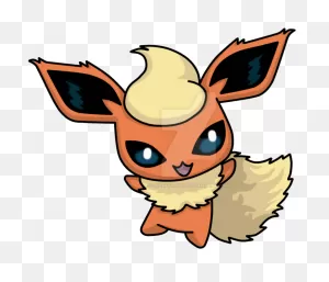 A Chibi Flareon Sourced From , Then Passed To R/eevee ClipartFlare.com 