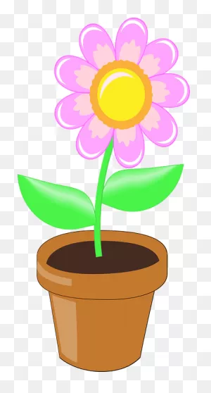 Flower Pot Plants - Free Image On ClipartFlare