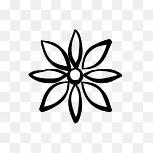 13 Simple Flower Icon Images - Simple Flower Drawings Clip Art ClipartFlare.com 