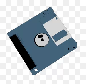 Computer Floppy Disk Vector Drawing | Free PNG-WebP