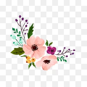 Blossomjeju | Arte Flor, Aquarela Floral, Coisas Para Desenhar