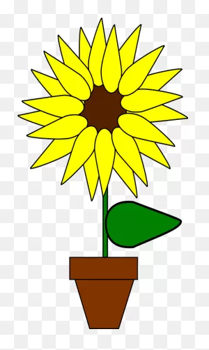 Flower In A Pot Clipart. Free Download Transparent .png | ClipartFlare