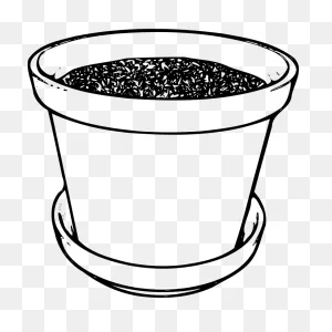 Free Flower Pot Outline, Download Free Clip Art, Free Clip Art On ClipartFlare.com 