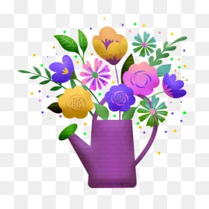 Flower Bouquet Flowers Watering - Free Image On ClipartFlare