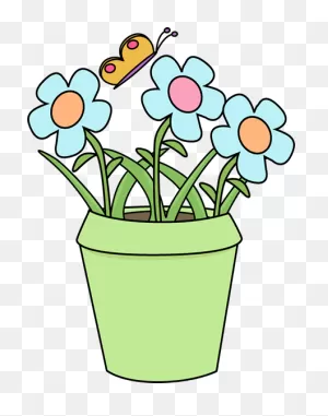 Gardening Flower Pot Clip Art - Gardening Flower Pot Image ClipartFlare.com 