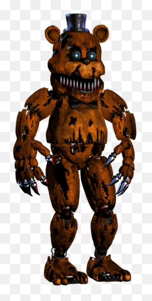 Freddy-Png 206978 - Fnaf Nightmare Golden Freddy Clipart - Full ClipartFlare.com 