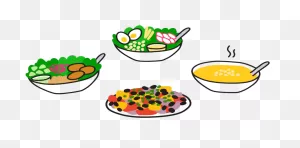 Add Meals From Our Kitchen Made Daily - Food Microgreen Dishes ClipartFlare.com 