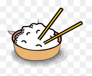 Bowl Chopsticks Rice - Free Vector Graphic On Pixabay