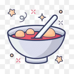 Chinese Cuisine, Chinese Dish, Fast Food, Food Bowl, Tang Yuan Icon ClipartFlare.com 