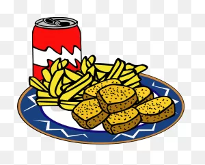 Fast Food, Menu, Sample Chicken Nuggets Meal Clipart. Free ClipartFlare.com 