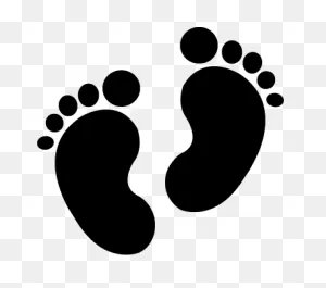 Baby Footsteps Wall Sticker