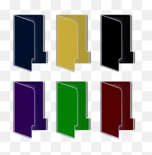Folder Icon Black Transparent Png - Stickpng