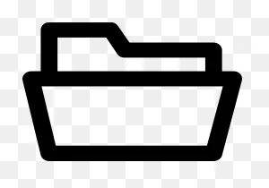 White Folder Icon Png - Folder Icon Png Free Clipart - Full Size ClipartFlare.com 