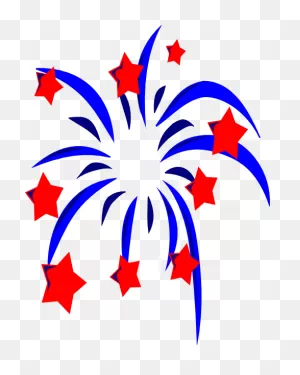 Fourth Of July 4Th Of July Fireworks Clipart Free Images 2 - ClipartFlare