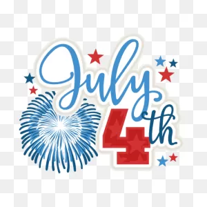 Transparent Background 4Th Of July Clip Art - ClipartFlare