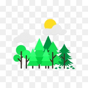 Forestry, Forrest, Heterogen, Mixed, Pine, Sun, Trees Icon - Download ClipartFlare.com 