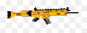 Fortnite Scar - Scar Fortnite Pixel Art | Full Size Png Download ClipartFlare.com 