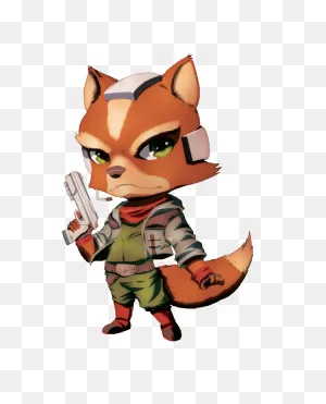 Fox Mccloud From Star Fox - Game Art |