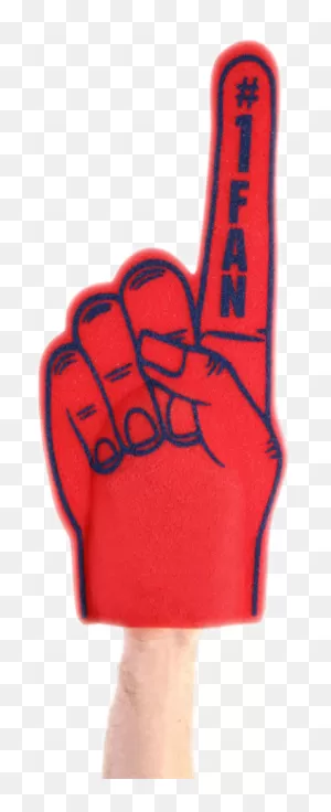 Foam Finger Clipart - Full Size Clipart (#5712973) - ClipartFlare