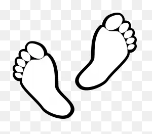 Footprint Infant Clip Art - Baby Footprint Clipart (626X626 ClipartFlare.com 