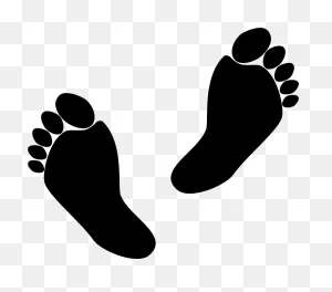 Footprint Clipart Transparent 1 - ClipartFlare
