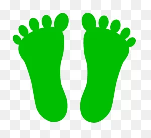 Footprint - Clip Art Foot Prints | Full Size Png Download | ClipartFlare