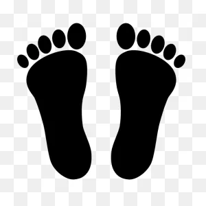 Vector Clip Art Of Footprints | Free PNG-WebP