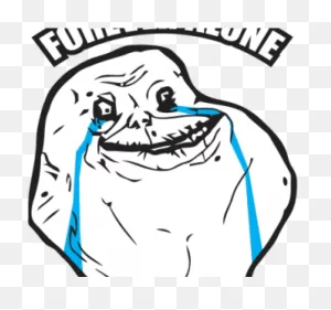 Download Forever Alone Clipart - Forever Alone - Full Size Png ClipartFlare.com 
