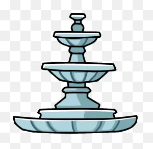 Garden Fountain Png Clipart - Scribblenauts Fountain Of Youth ClipartFlare.com 