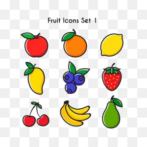 Fruits Icons Fruit Apple - Free Image On ClipartFlare