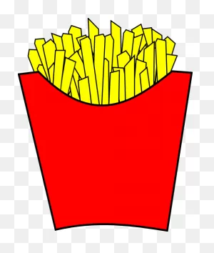 French Fries Modern Clip Art At ClipartFlare ClipartFlare.com - Vector Clip Art Online ClipartFlare.com 