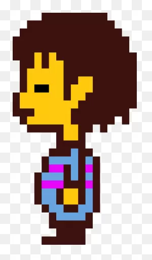 Scaled 1 - - Undertale Frisk Sprite Gif Clipart - Full Size ClipartFlare.com 