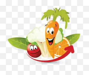 Fruits And Vegetables Animation , Png Download - Fruits And ClipartFlare.com 