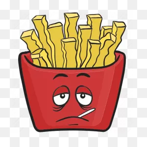 Cartoon, Emoji, Fast, Food, French, Fries, Fry Icon - Download On ClipartFlare.com 