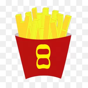 French Free Fries Png, PNG-WebP Clip Art For Web - Download Clip Art ClipartFlare.com 
