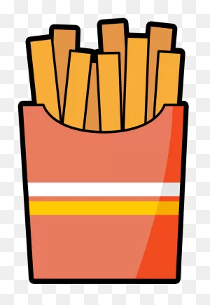 French Fries Clipart - French Fried Cartoon Png Transparent Png ClipartFlare.com 