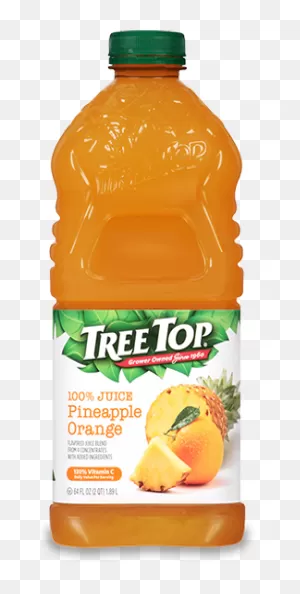 Pineapple Orange Juice Bottle 64 Oz