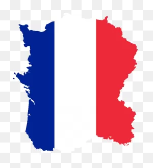 Flag Map Of France - France Clipart - Full Size Clipart (#3202061 ClipartFlare.com 