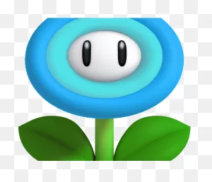 Frost Clipart Snow Flower - Mario Bros Ice Flower - Png Download ClipartFlare.com 