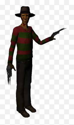 Cowboy Hat Character Fiction - Freddy Krueger Png Download - 413 ClipartFlare.com 