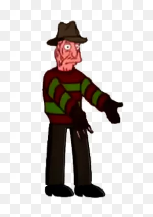 Freddy Krueger | Simpsons Wiki | ClipartFlare
