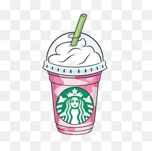 How To Draw A Starbucks Frappuccino - Really Easy Drawing Tutorial