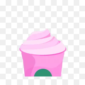 Starbucks Welcomes The Vibrant Ruby Flamingo Frappuccino To Its ClipartFlare.com 